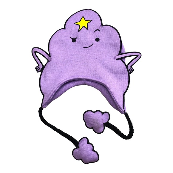 Adventure Time Lumpy Space Princess Tassel Beanie - Picture 1 of 4